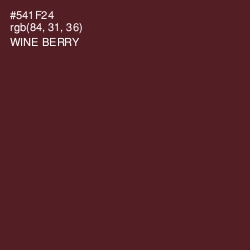 #541F24 - Wine Berry Color Image